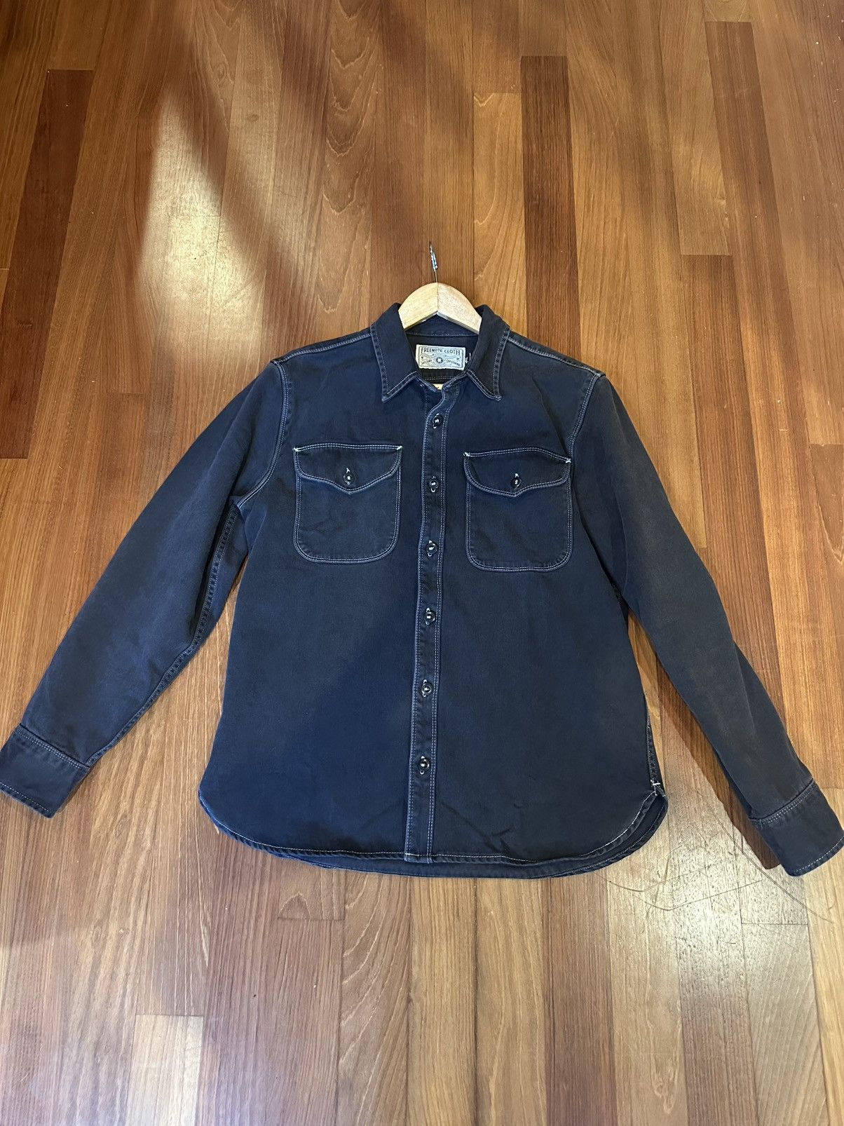 Freenote Cloth Freenote Cloth Utility Shirt Charcoal Medium Size US M / EU 48-50 / 2 - 1 Thumbnail
