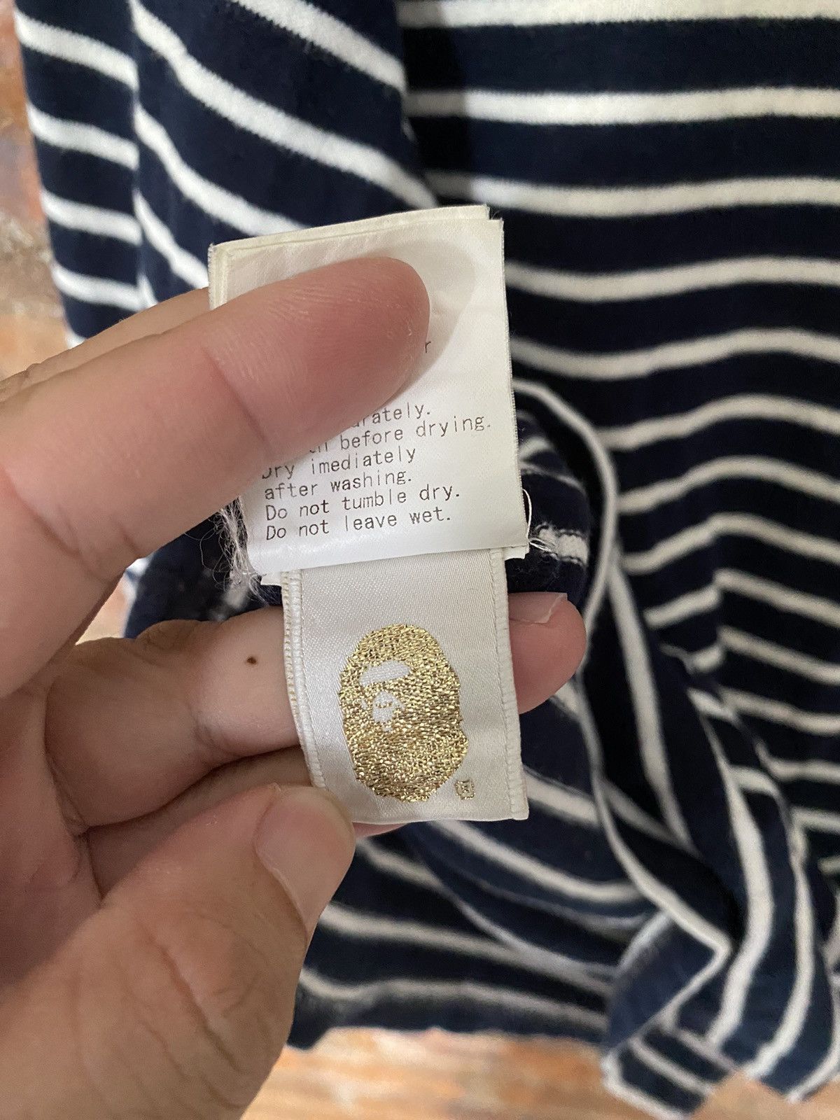 Bape × Wtaps 2000s Bape Wtaps Ursus Stripe Size US S / EU 44-46 / 1 - 10 Thumbnail