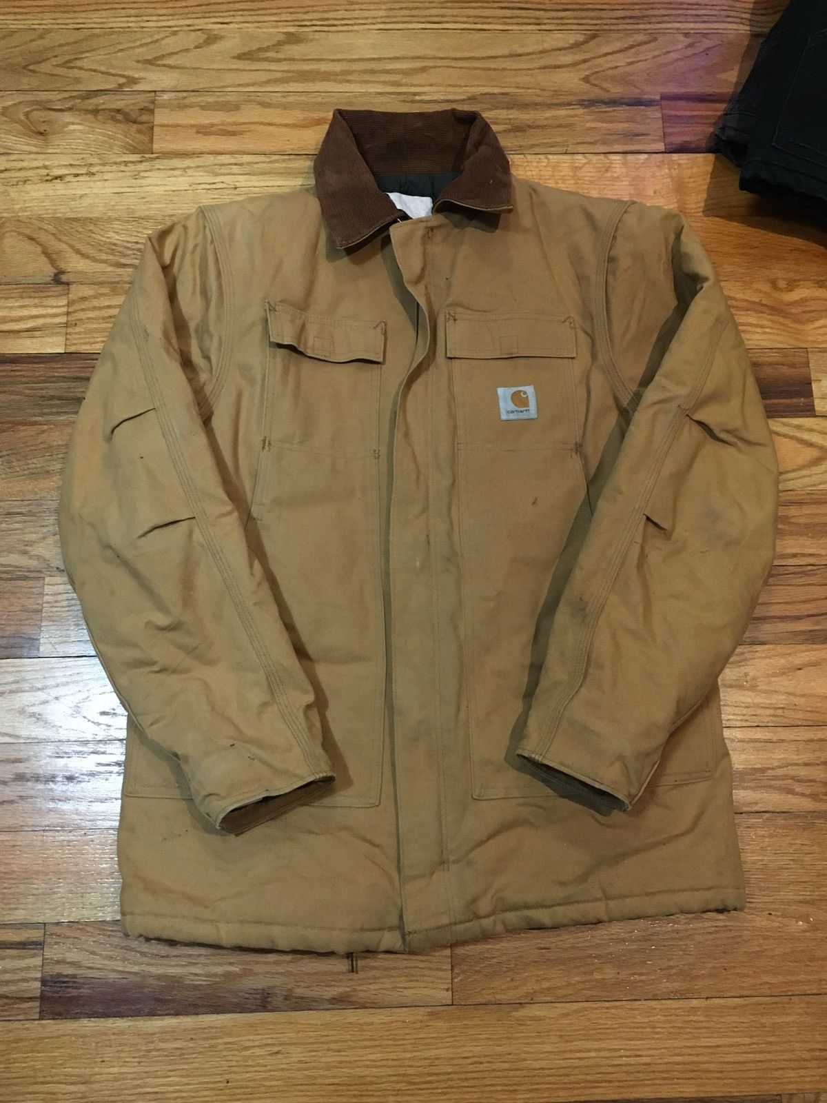 Carhartt × Vintage Vintage Carhartt Duck Brown Canvas Jacket Large Tall Size US L / EU 52-54 / 3 - 1 Thumbnail