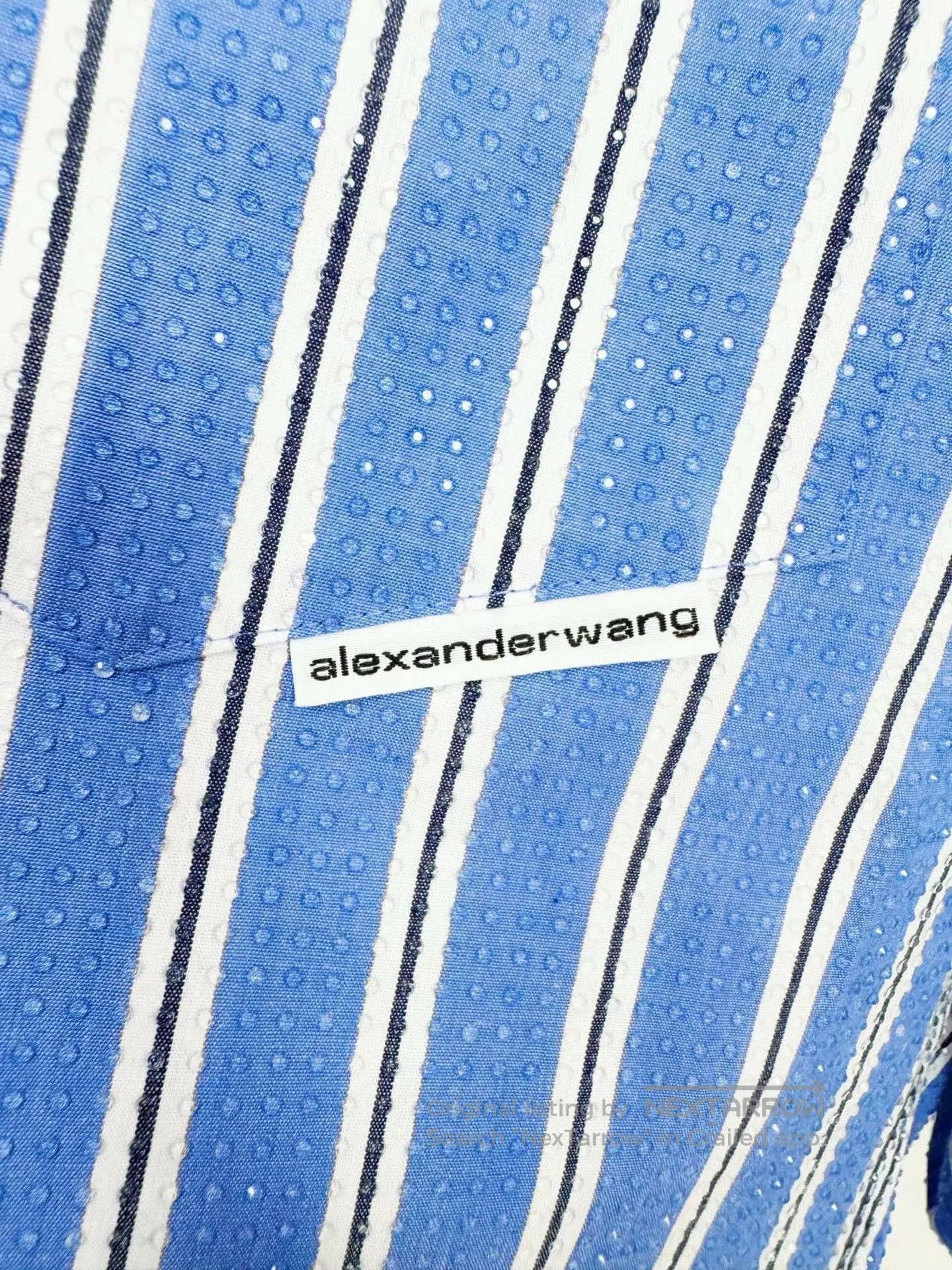 Alexander Wang Alexander Wang Rhinestone Shirt. Size US M / EU 48-50 / 2 - 2 Thumbnail