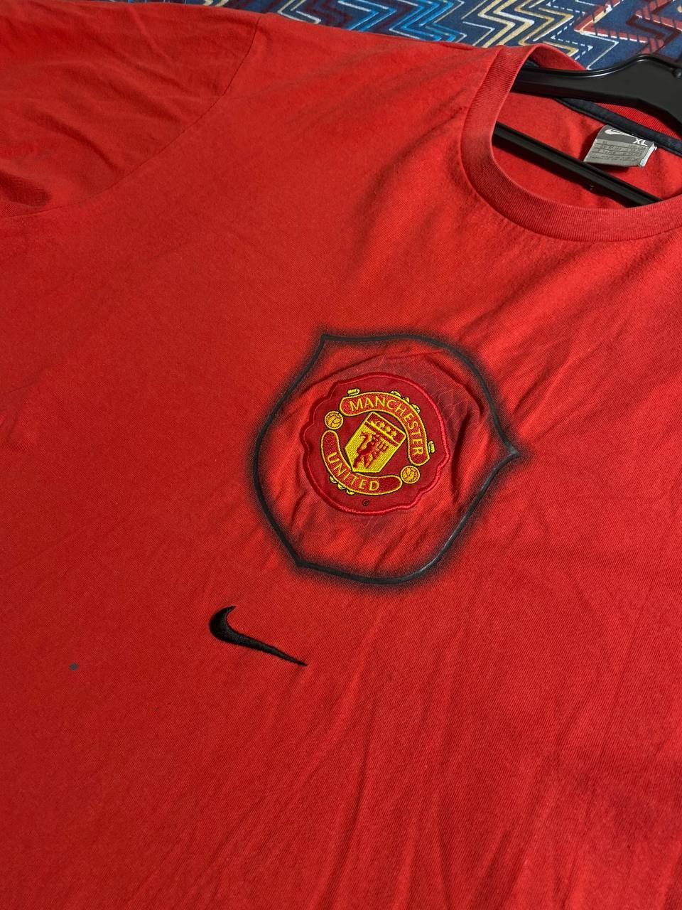 Nike Streetwear T-Shirt Nike print Manchester United Y2K Vintage Size US XL / EU 56 / 4 - 4 Thumbnail
