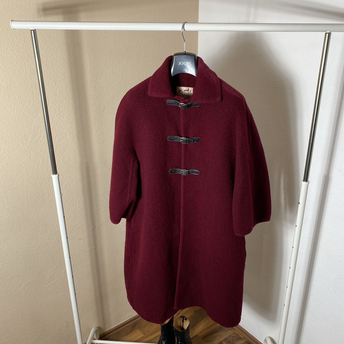 Hermes Vintage 70s wool coat Hermes Women’s Archive Size M / US 6-8 / IT 42-44 - 7 Thumbnail