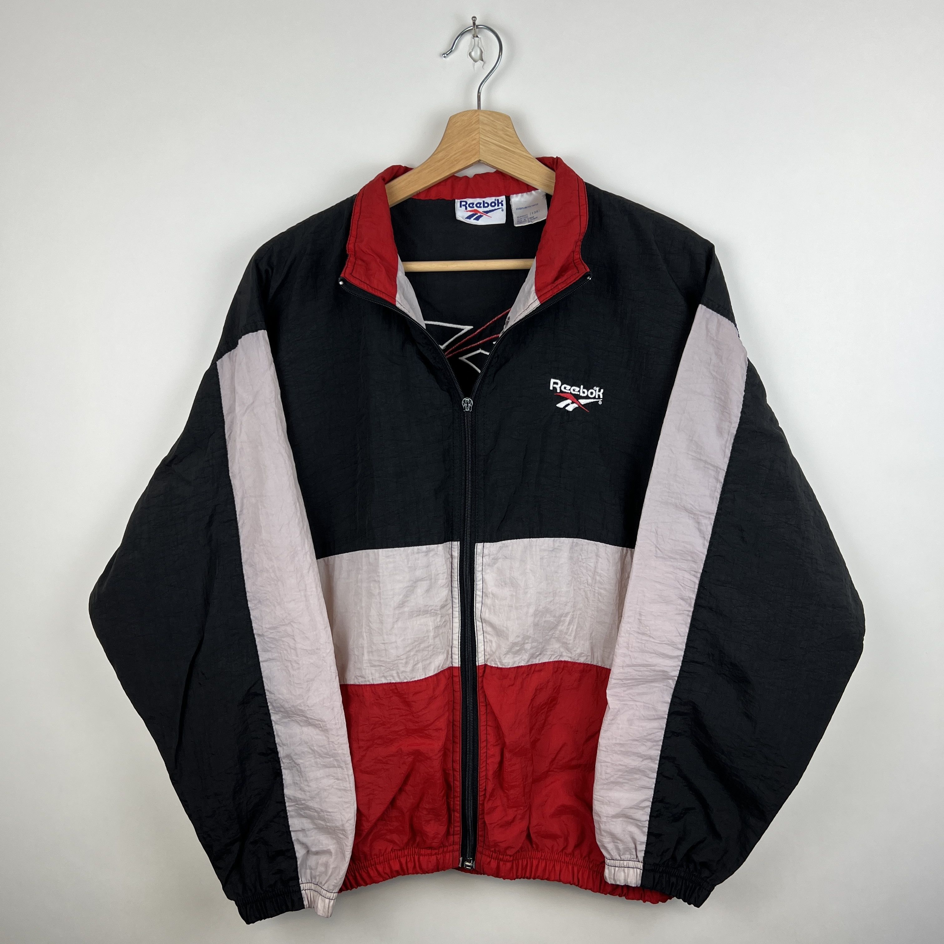 Reebok × Vintage Vintage Reebok Zip-Up Windbreaker Jacket Size US S / EU 44-46 / 1 - 1 Thumbnail