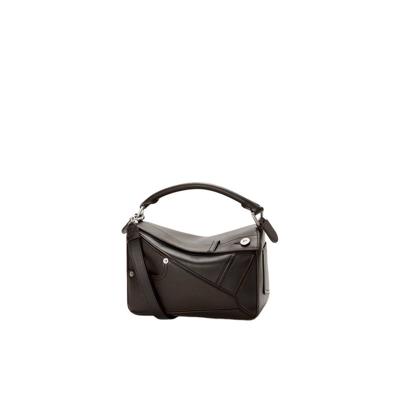 LOEWE Panta Puzzle Small $4990 Vintage Brown Shoulder Bag Ne