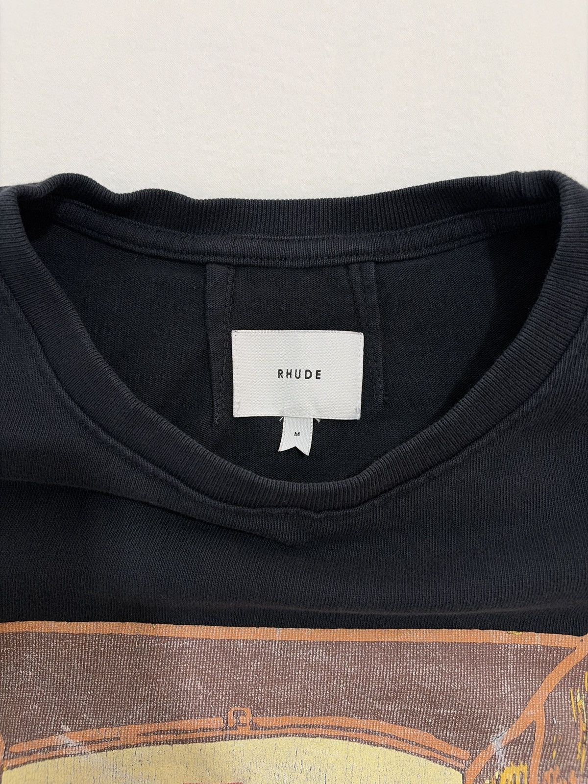 Rhude Rhude Hotel Di Monaco Logo Tee Size US M / EU 48-50 / 2 - 6 Thumbnail