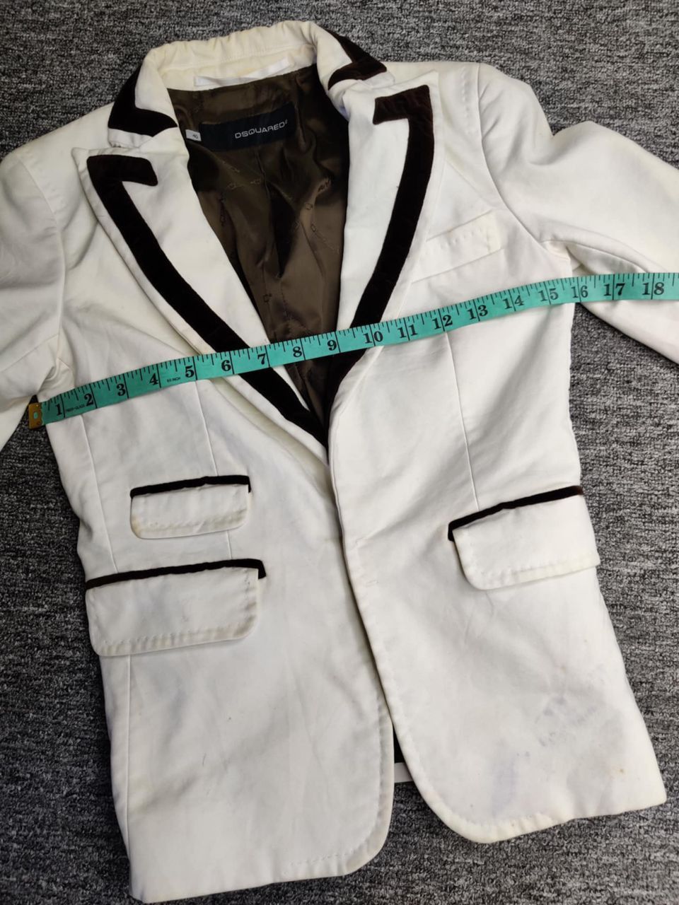 Dsquared2 Dsquared2 Blazer Coat Jacket Size US S / EU 44-46 / 1 - 16 Thumbnail
