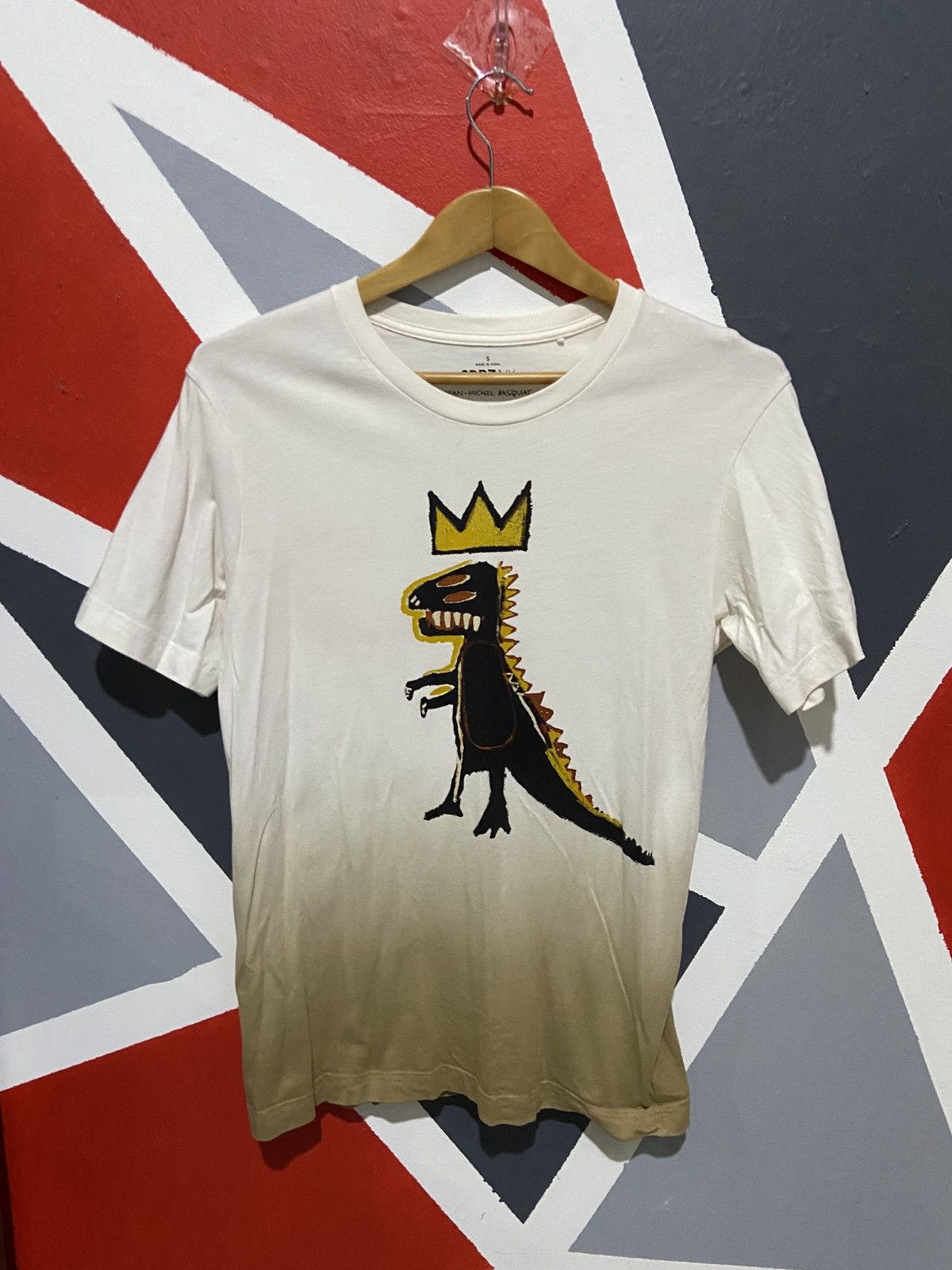 Uniqlo Jean Michel Basquiat X Sprzny Tee - King Dinosour Size US S / EU 44-46 / 1 - 1 Thumbnail