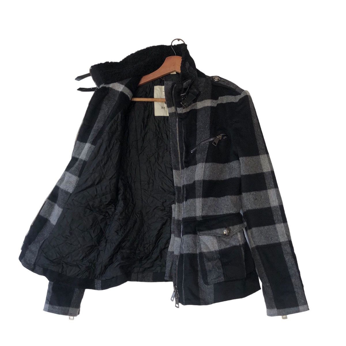 🔥🔥AW2011 BURBERRY OF LONDON WOOL TARTAN JACKET🔥🔥