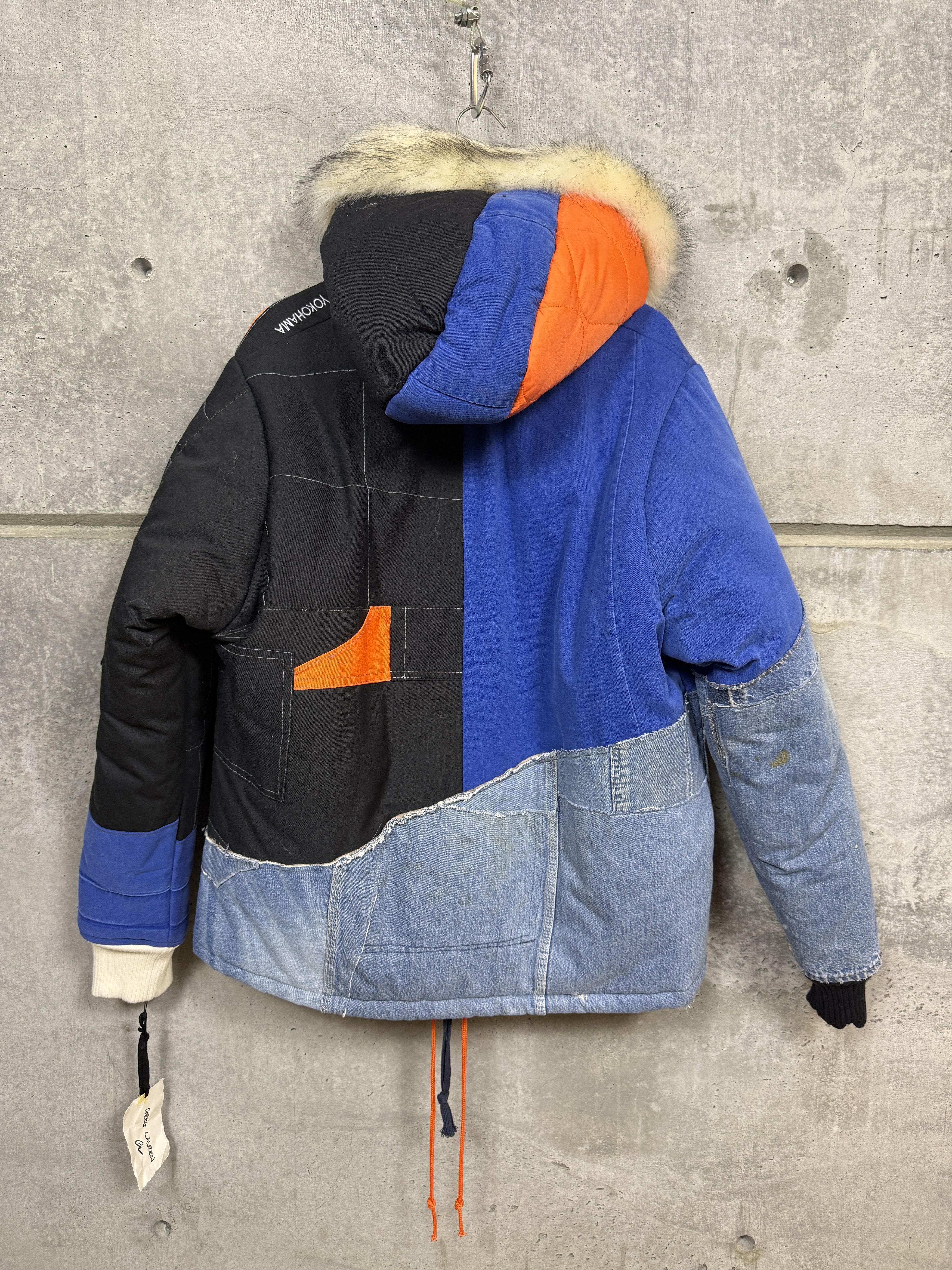 Greg Lauren $3500 Greg Lauren Racer Retro Puffy Jacket Size US XXL / EU 58 / 5 - 6 Thumbnail