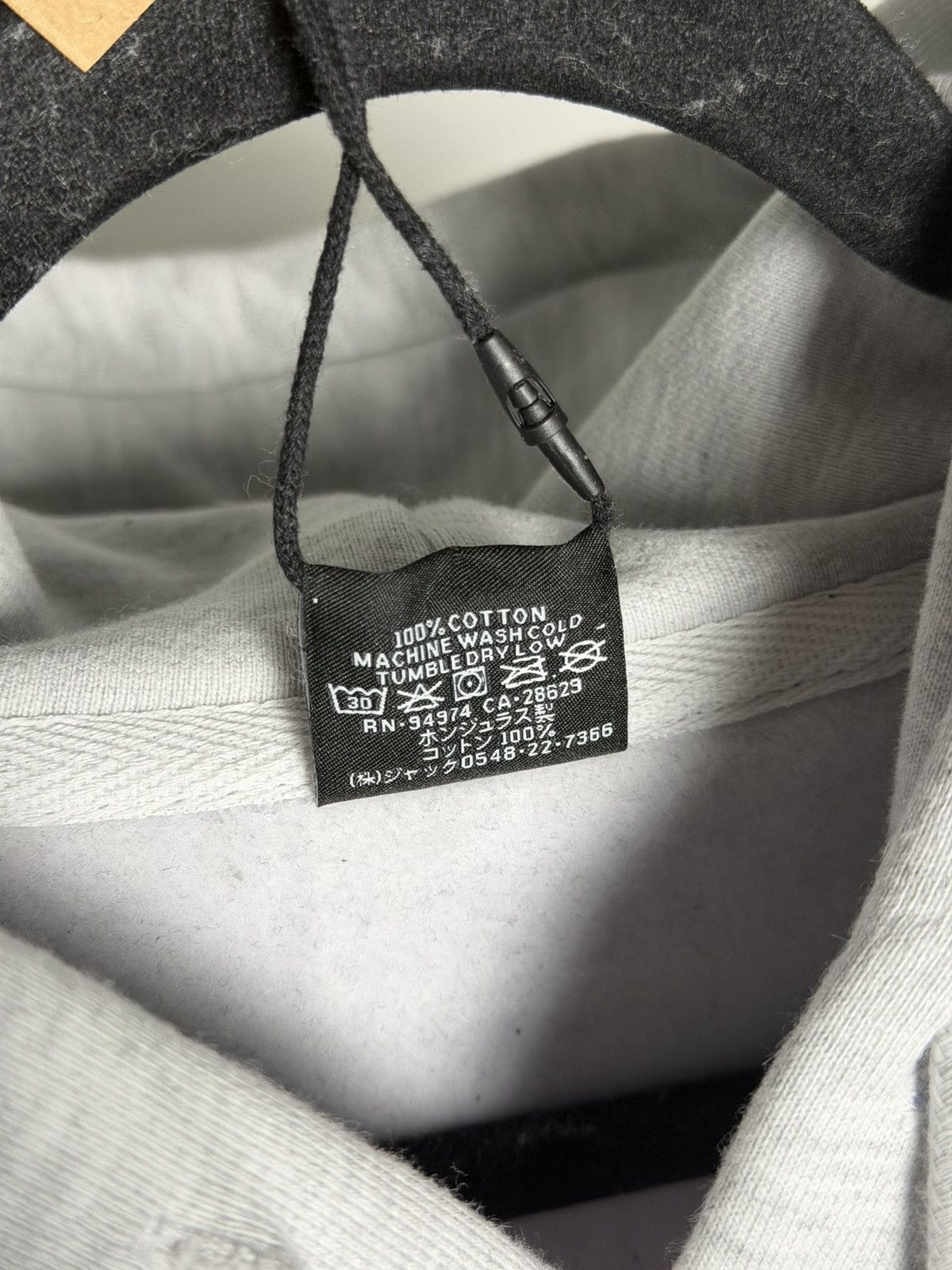 Stussy STUSSY Tough Gear Hoodie “Ash Heather” Size US M / EU 48-50 / 2 - 5 Thumbnail
