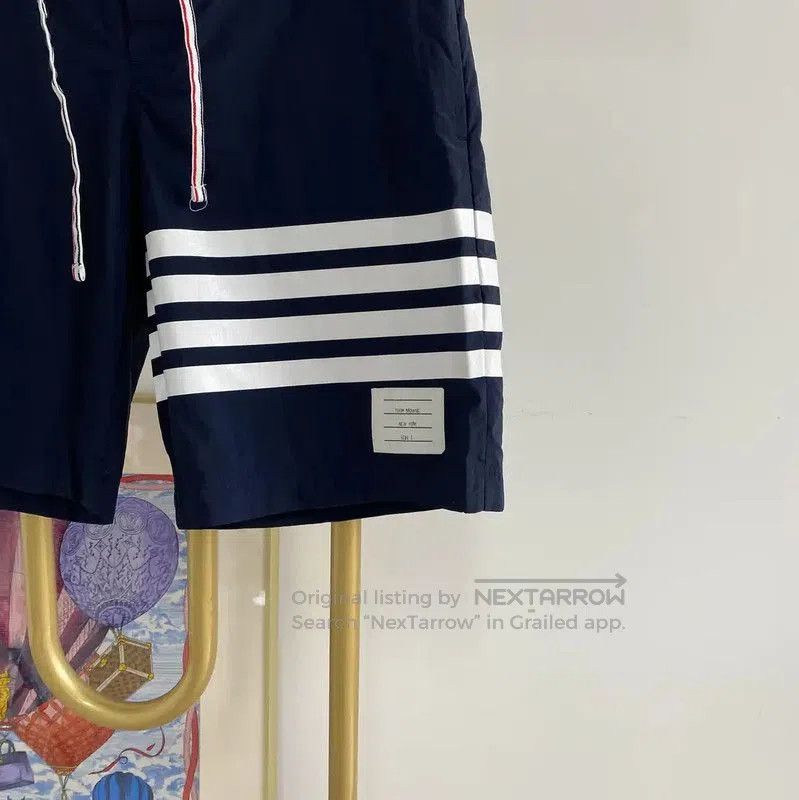Thom Browne Thom Browne Blue Summer Cotton Shorts for Women . Size 31" - 4 Thumbnail