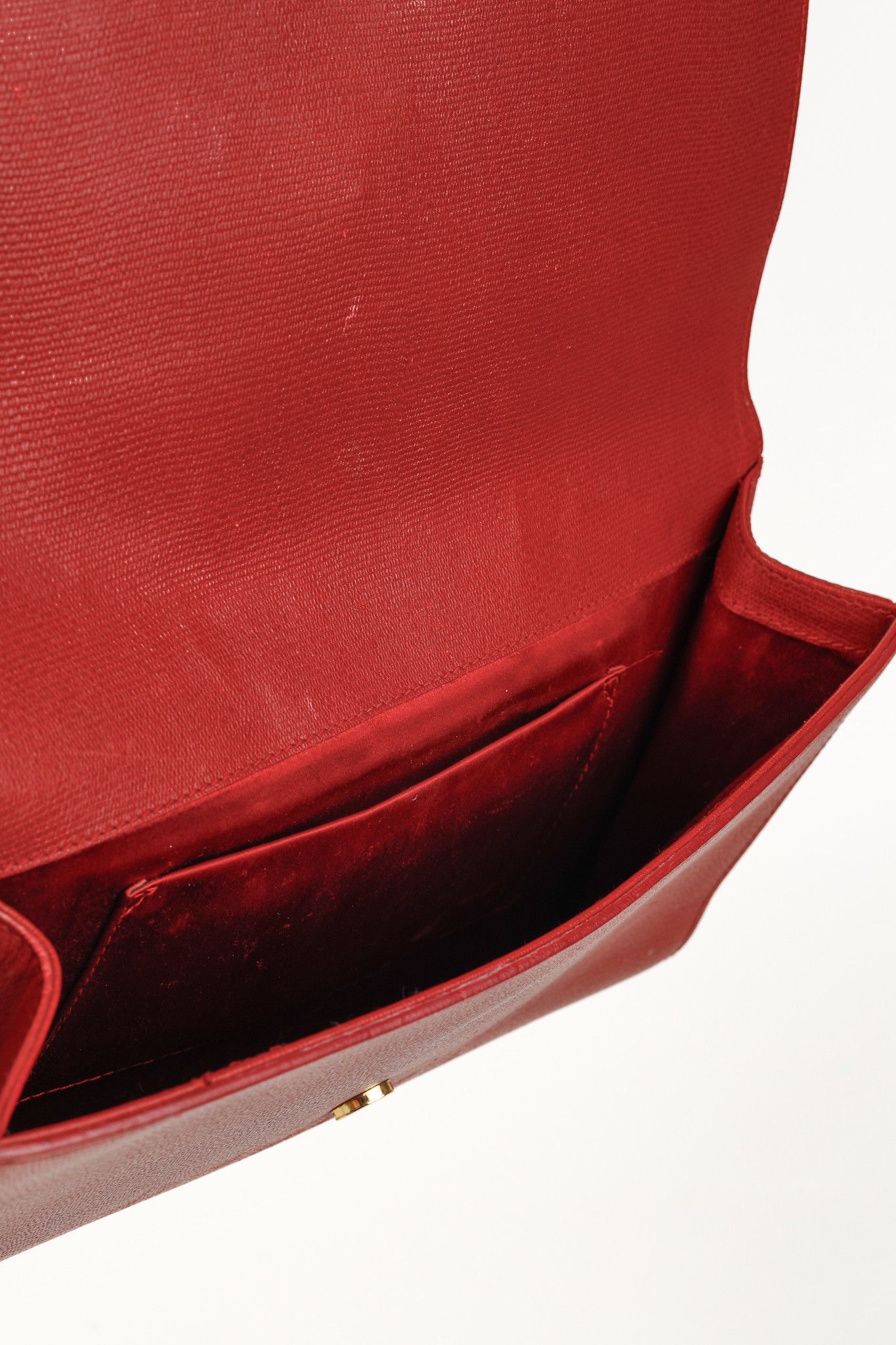 Yves Saint Laurent Yves Saint Laurent Large Chyc Vintage Leather Clutch Size ONE SIZE - 8 Thumbnail