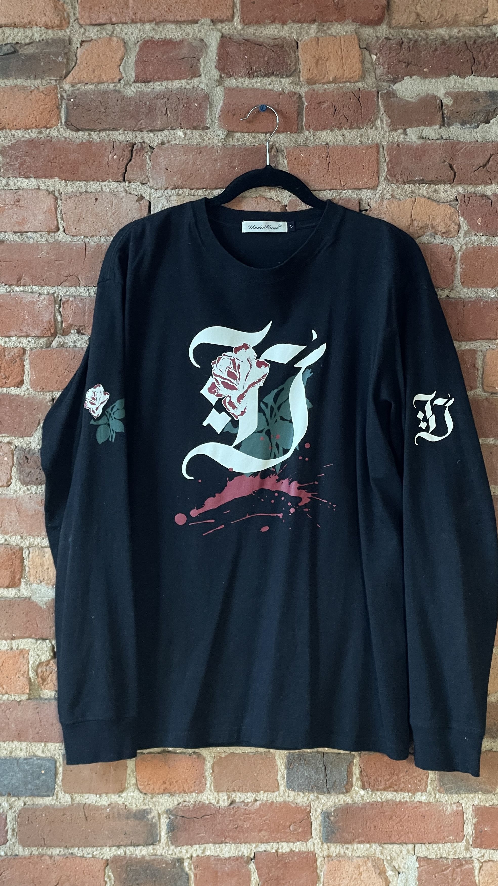 Undercover blood drip long sleeve t-shirt Size US L / EU 52-54 / 3 - 1 Thumbnail