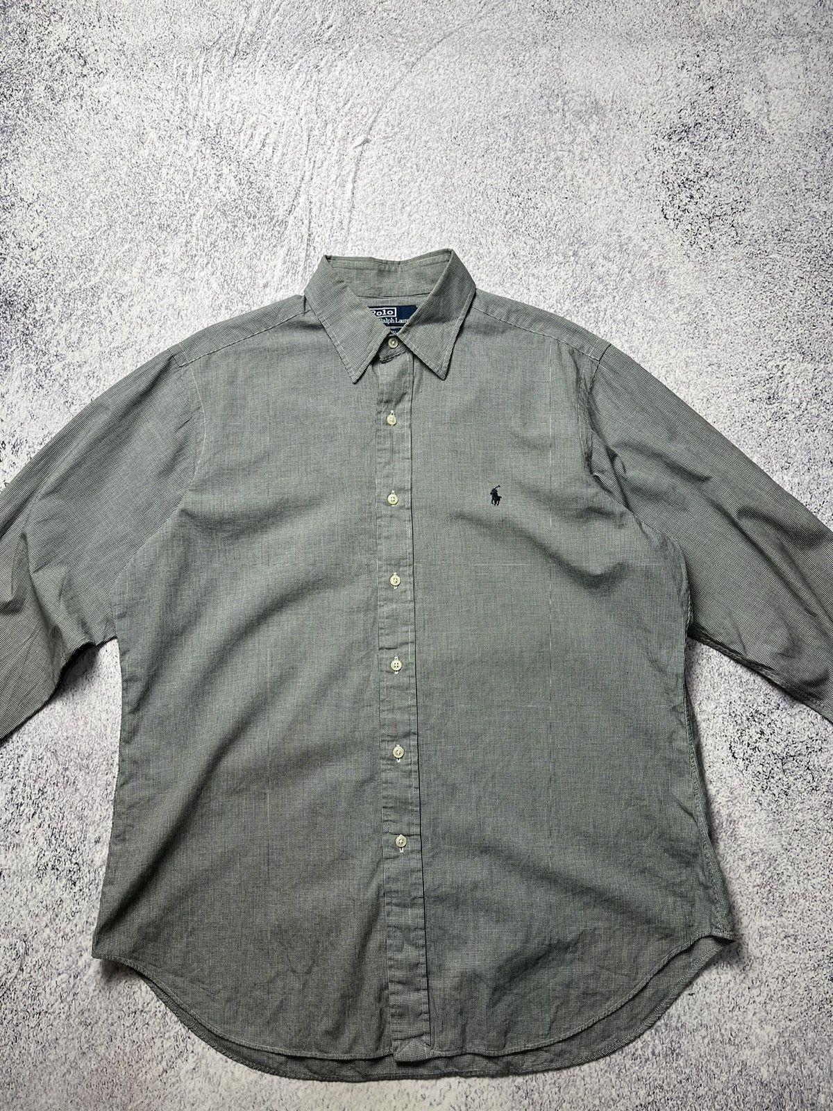 Polo Ralph Lauren Vintage POLO RALPH LAUREN Button Up Shirt 90s Size US L / EU 52-54 / 3 - 3 Thumbnail