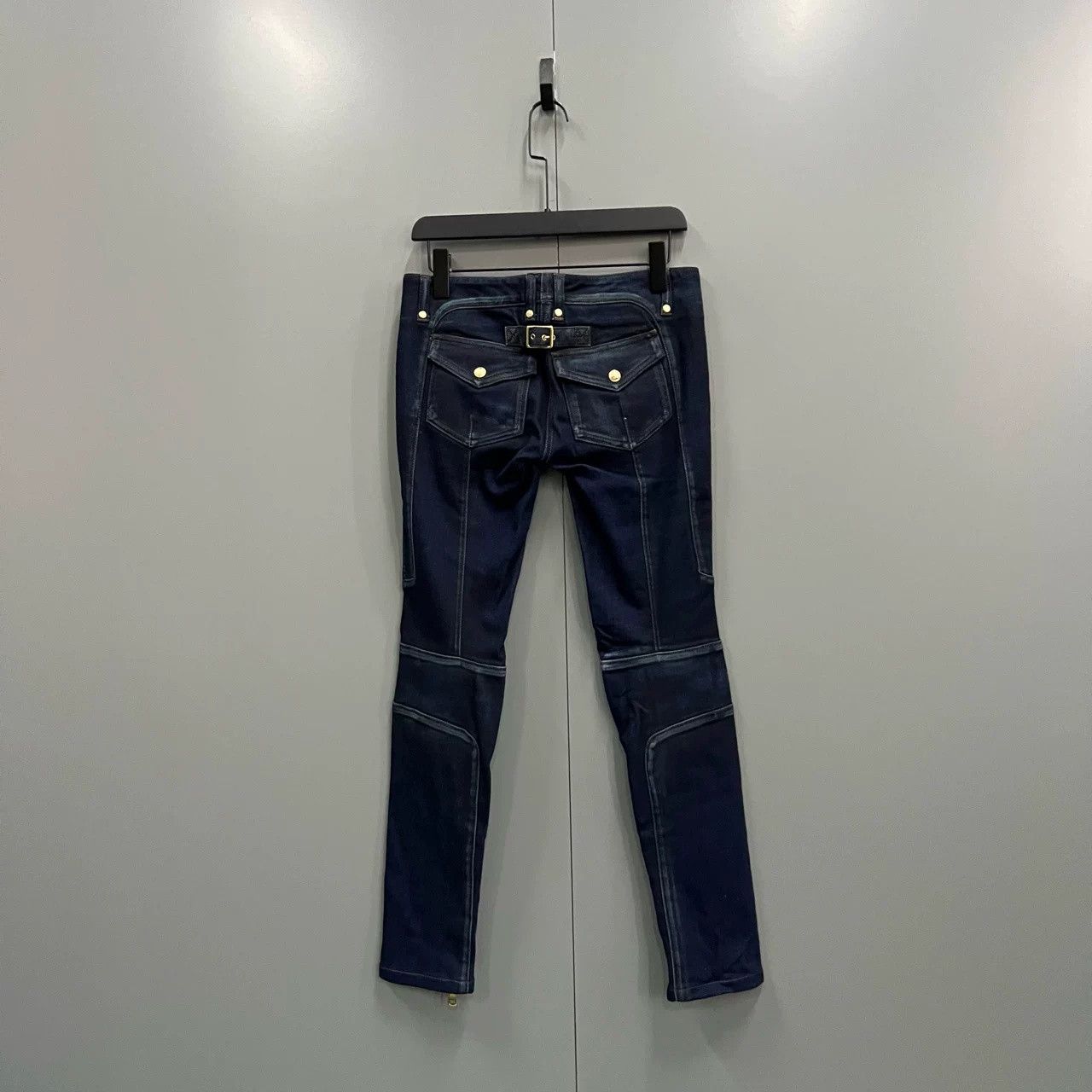 Balmain BALMAIN Blue Slim Fit Jeans Size US 36 / EU 52 - 2 Thumbnail