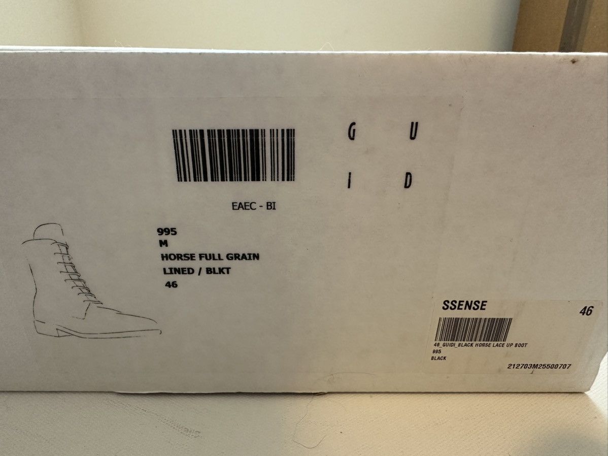 Guidi Guidi 995 Black Horse 46 Size US 13 / EU 46 - 8 Thumbnail