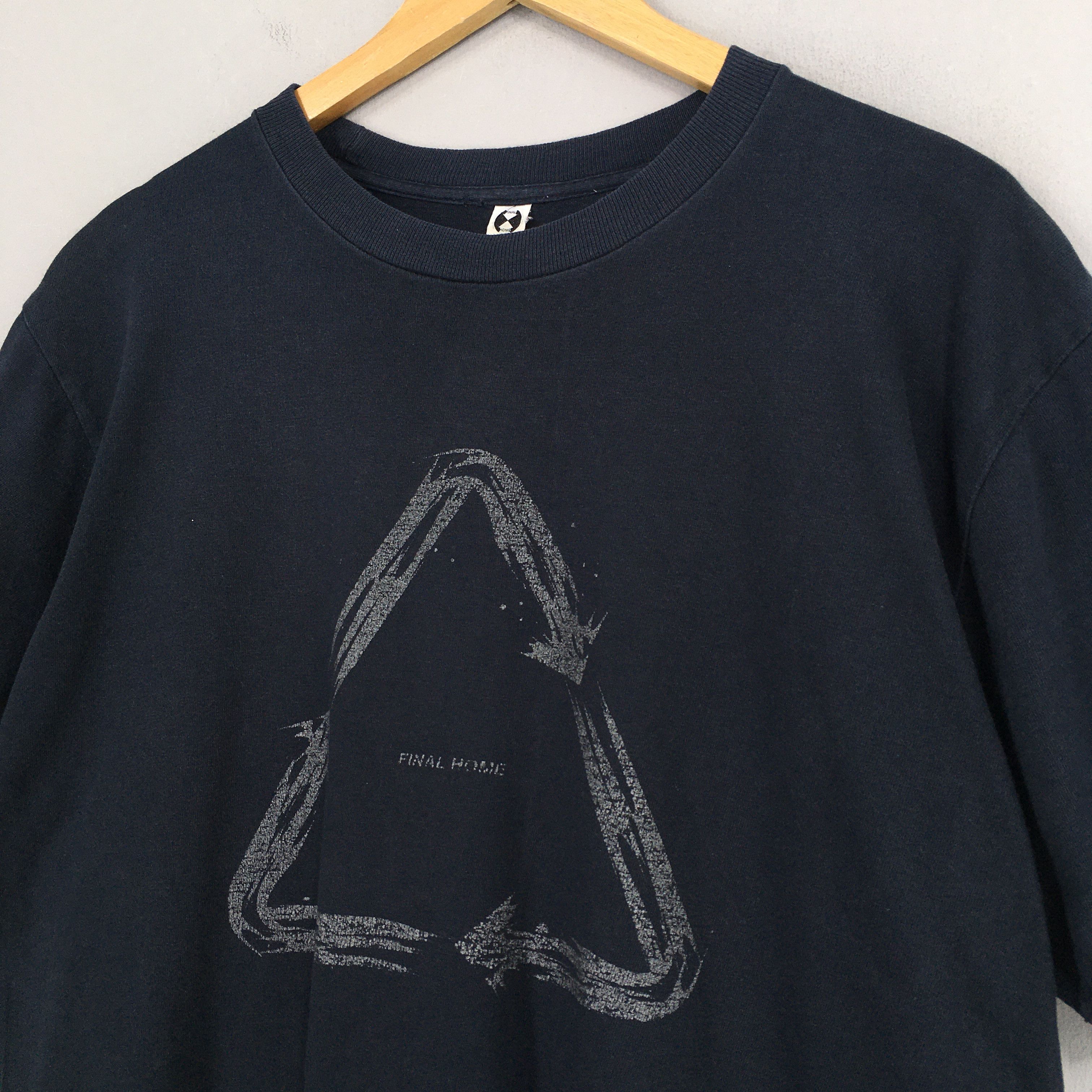 Final Home Vintage Final Home Issey Miyake Black T shirt Medium Size US M / EU 48-50 / 2 - 3 Thumbnail