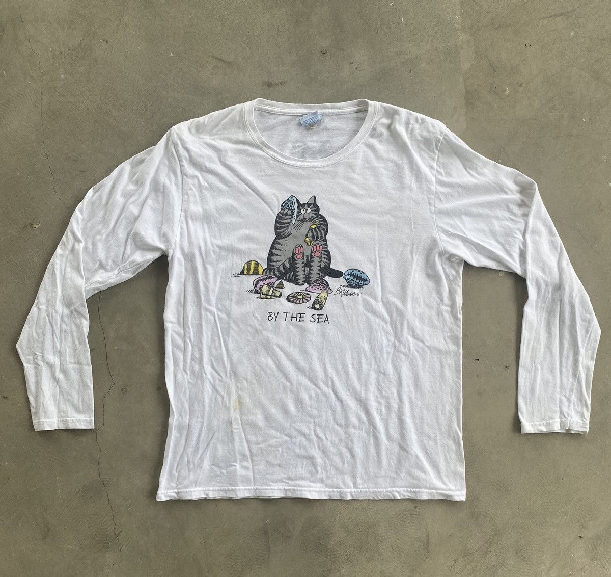 Vintage VINTAGE Y2K CRAZY SHIRT FAT CAT Size US XL / EU 56 / 4 - 1 Thumbnail