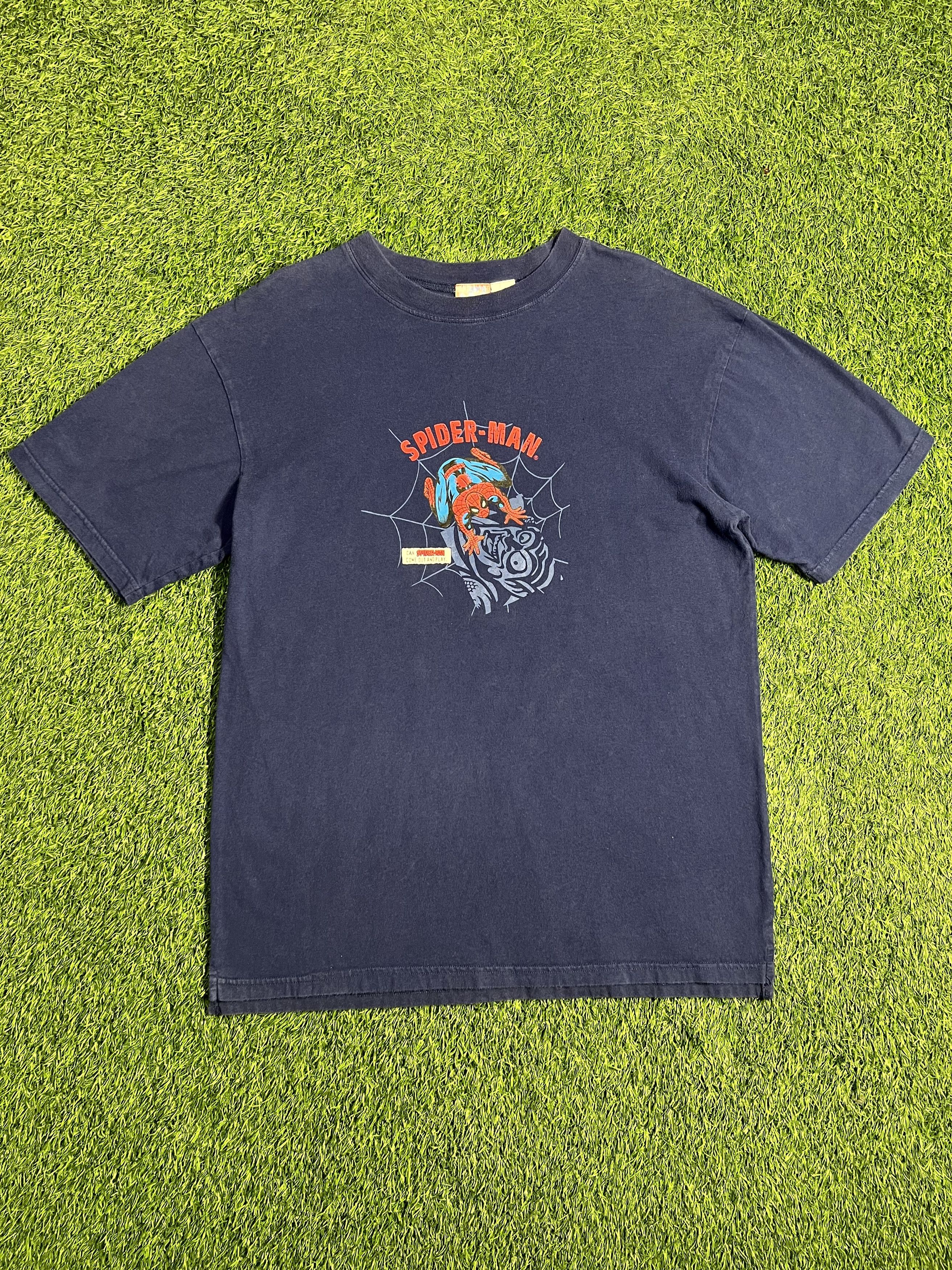 Marvel Comics Vintage 2003 Marvel Comics Spiderman Green Goblin T-shirt Size US L / EU 52-54 / 3 - 2 Thumbnail