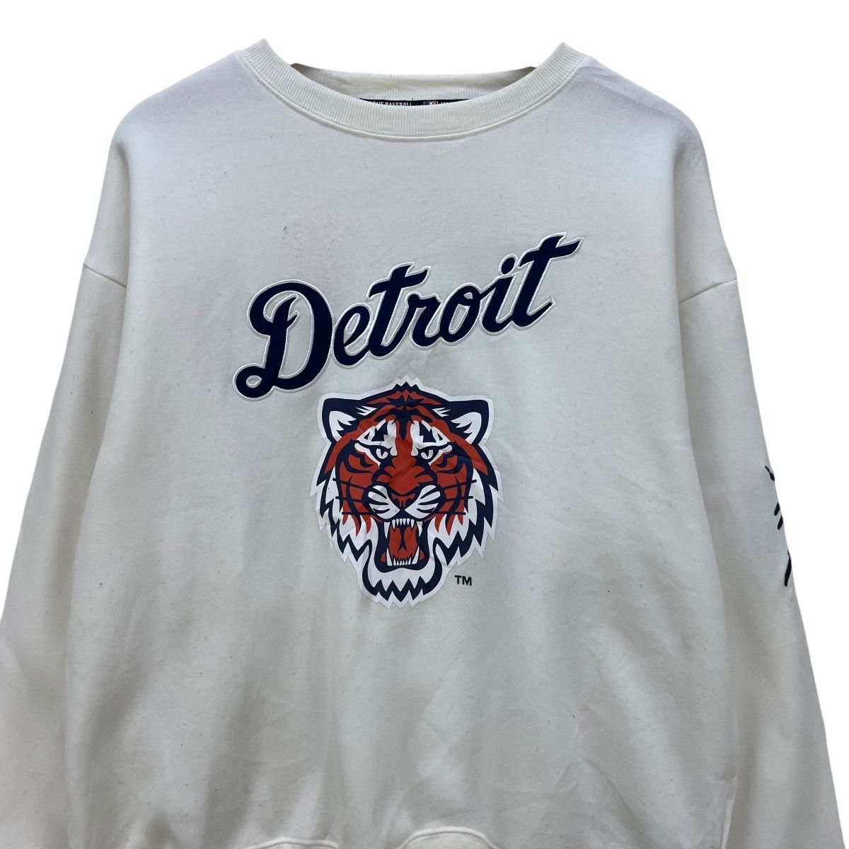 MLB 💥Mlb Detroit Tiger Major League Baseball Crewneck Sweatshirt Size US M / EU 48-50 / 2 - 3 Thumbnail