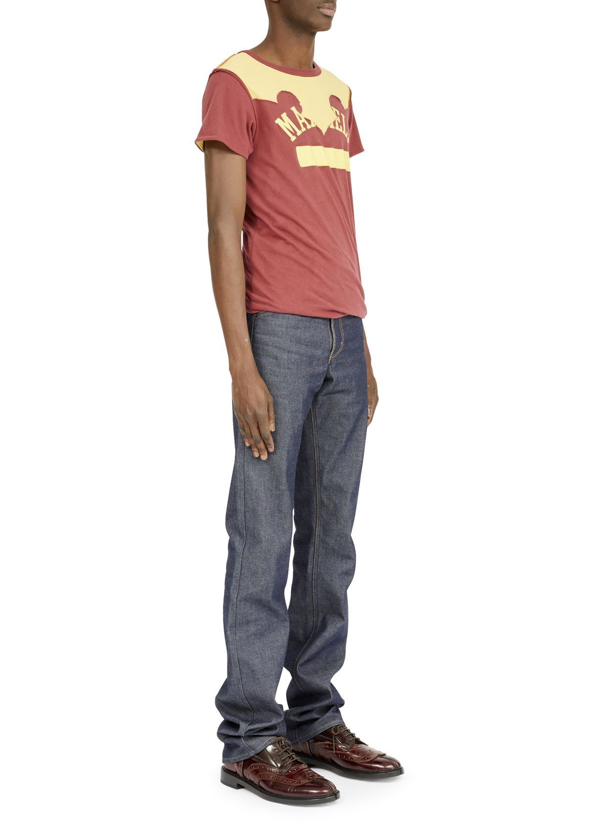 Maison Margiela o1w1db10324 T-Shirts in Burgundy Size US M / EU 48-50 / 2 - 5 Thumbnail