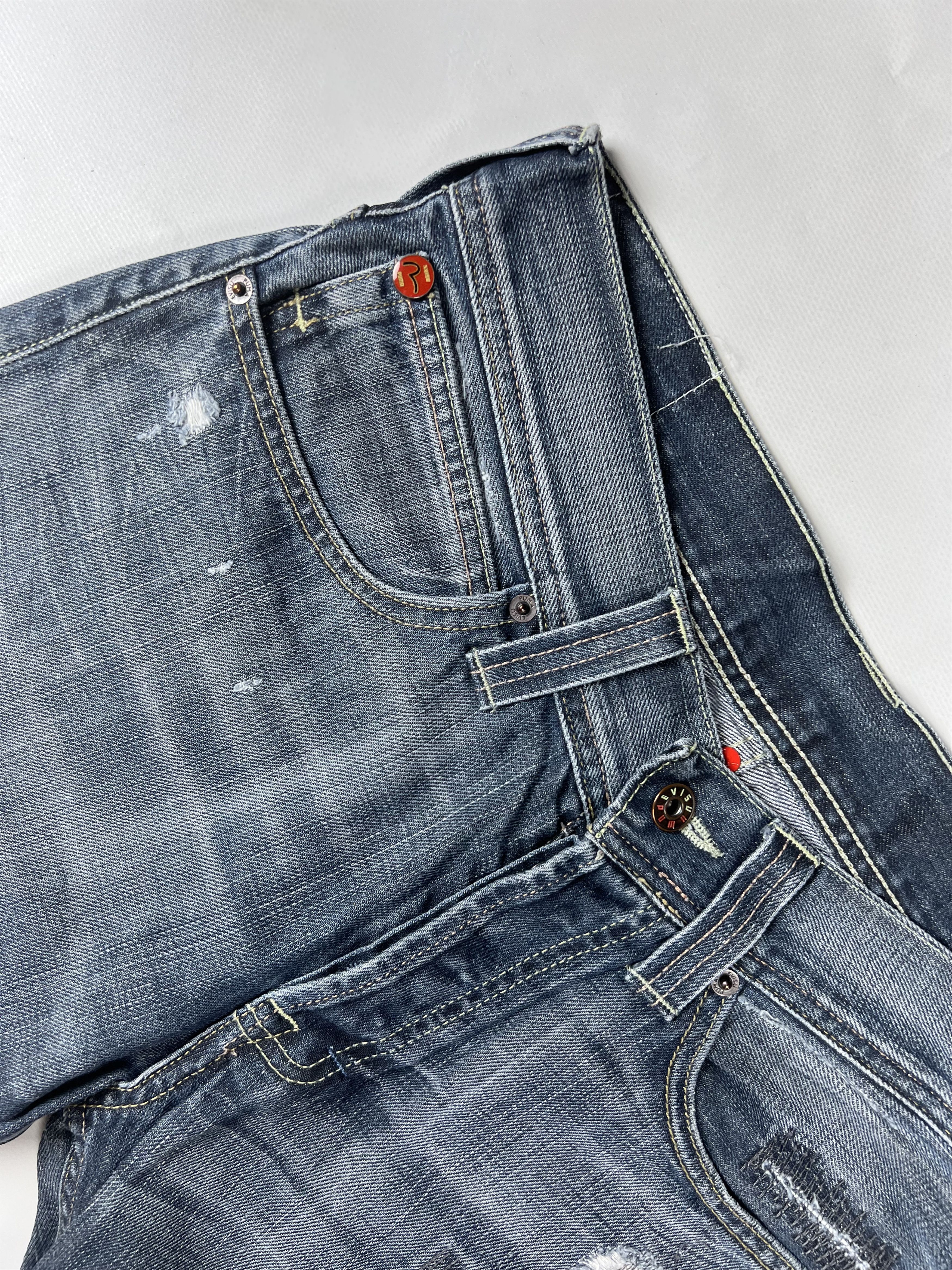 Evisu Evisu Puma Denim Jeans 32/34 Size US 32 / EU 48 - 4 Thumbnail