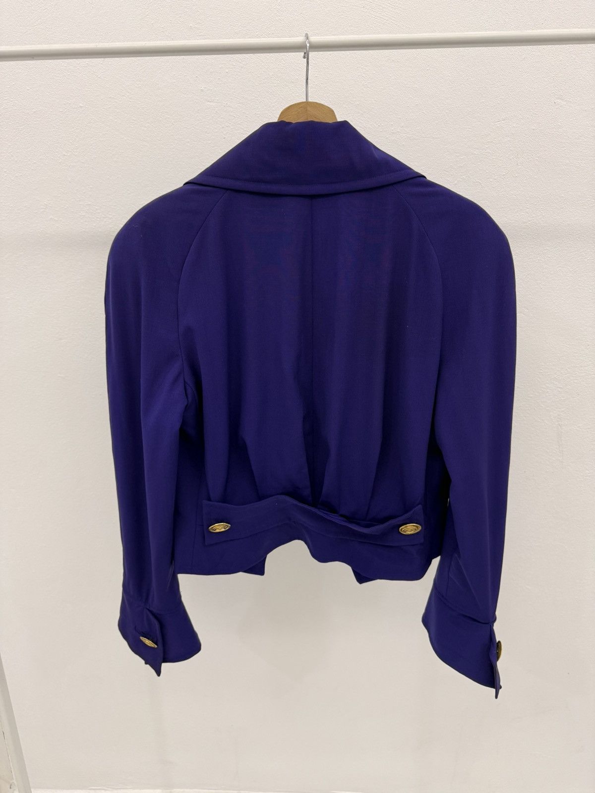 Christian Lacroix Christian Lacroix ButtonLess Cropped Jacket Extra Longsleeve Size L / US 10 / IT 46 - 10 Thumbnail