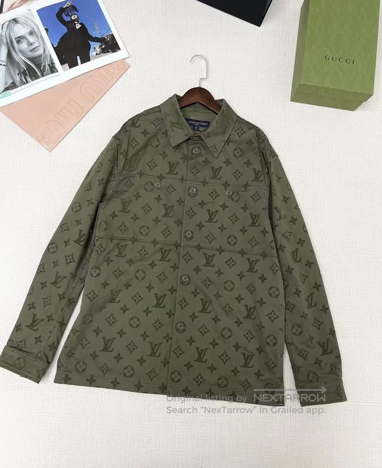 Louis Vuitton Louis Vuitton Monogram Long Sleeve Shirt. Size US L / EU 52-54 / 3 - 1 Thumbnail
