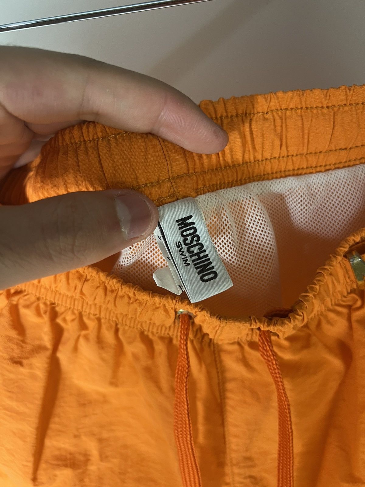 Moschino × Vintage VERY RARE MOSCHINO NYLON SHORTS ITALIAN DESIGNER LUXURY Y2K Size US 36 / EU 52 - 6 Thumbnail
