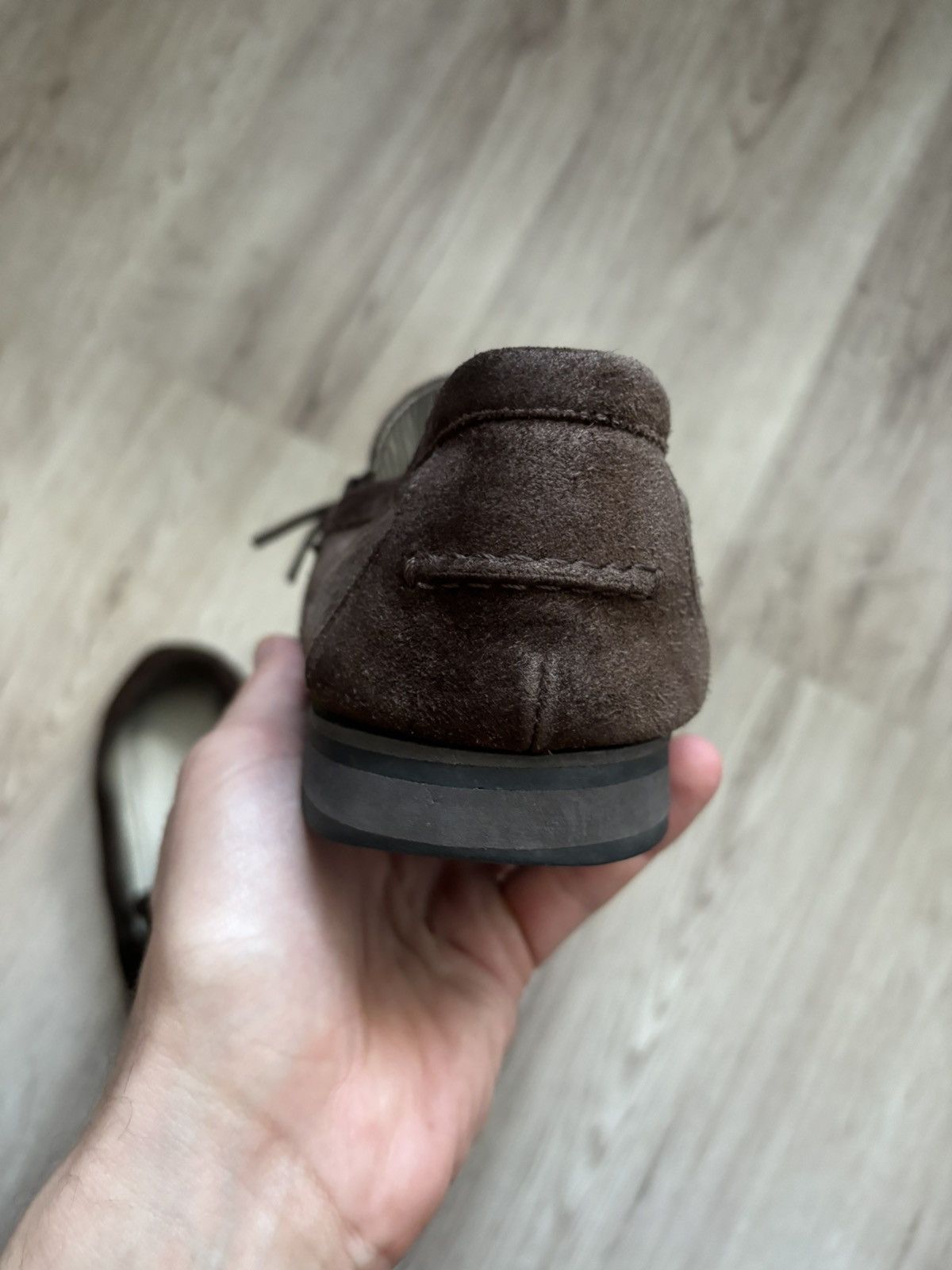 Kiton Kiton Suede Loafers UK 8.5 / EU 43 – Made in Italy Handmade Size US 9.5 / EU 42-43 - 13 Thumbnail
