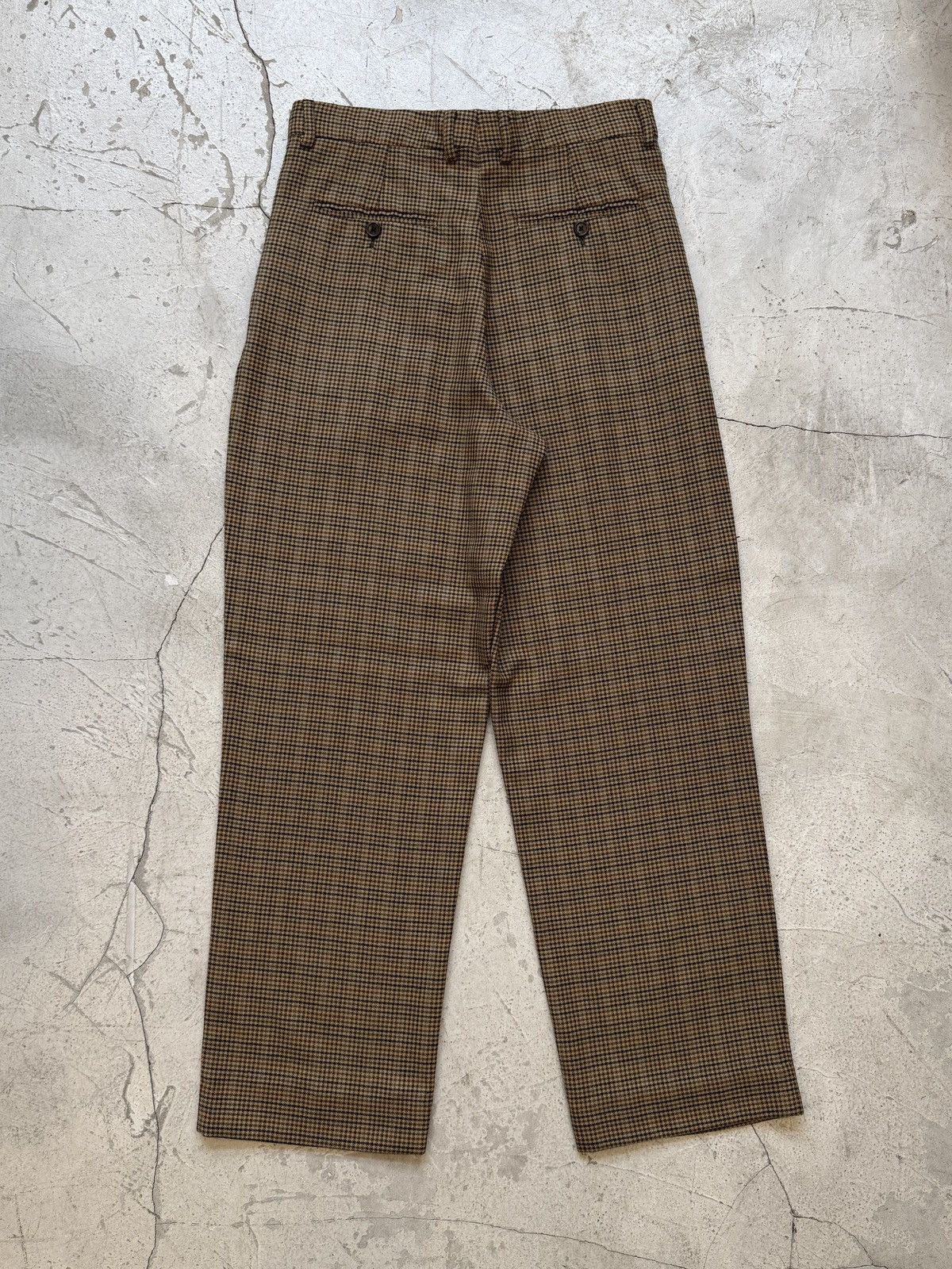 Celine SS21 HOUNDSTOOTH SKATE PANTS Size US 30 / EU 46 - 3 Thumbnail