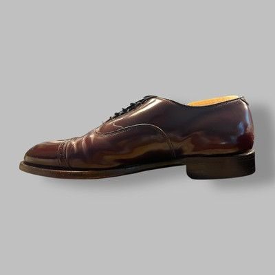 Johnston & Murphy Johnston & Murphy Men’s Aristocrat Cap Toe Color Burgundy s Size US 9 / EU 42 - 11 Thumbnail