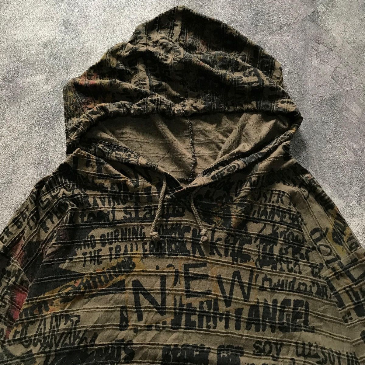 Hysteric Glamour 2000s Archival Japanese Poem Hoddie y2k Lgb Size US M / EU 48-50 / 2 - 2 Thumbnail