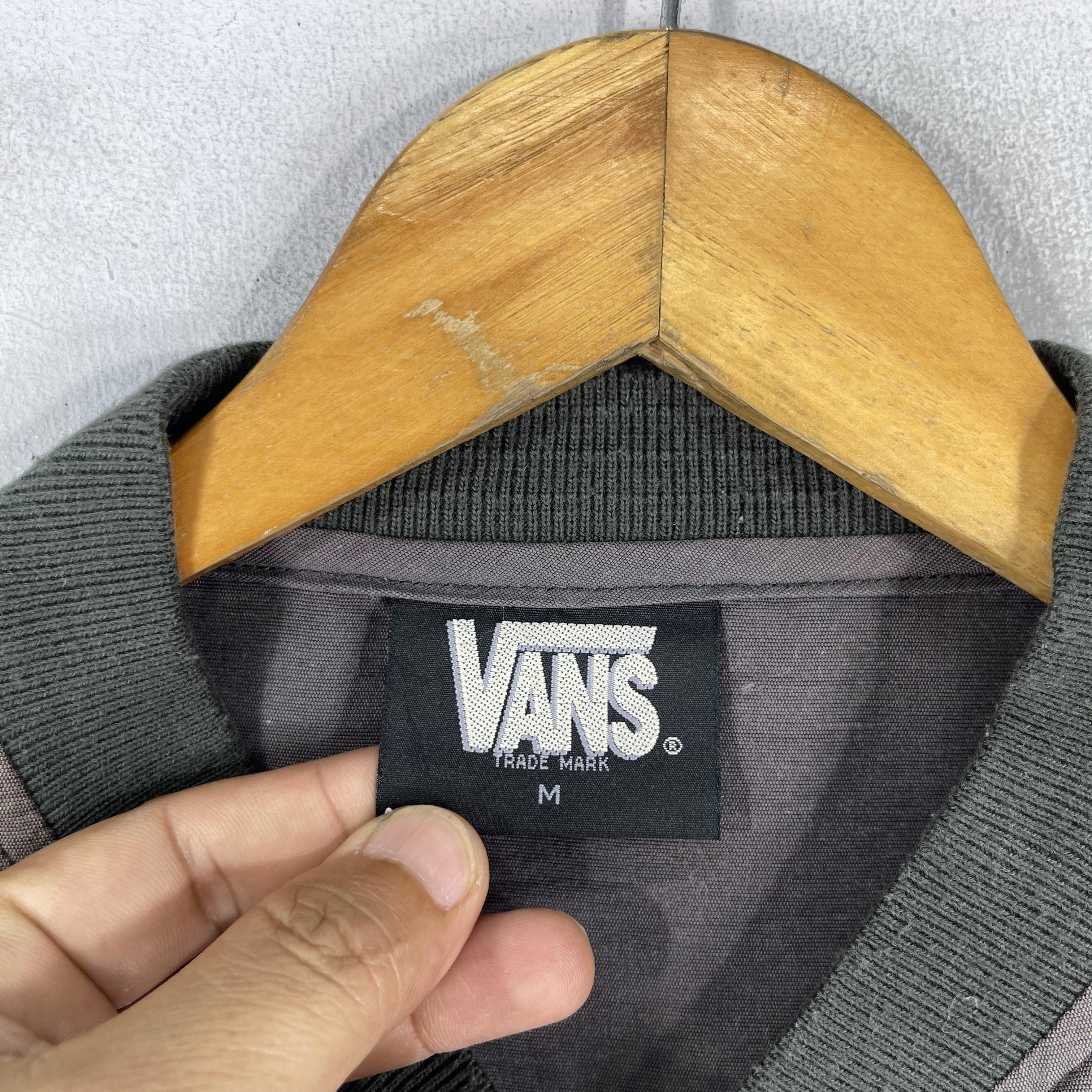 Vans Vintage 1990s VANS Bomber Style Sun Faded Jacket Size US M / EU 48-50 / 2 - 8 Thumbnail