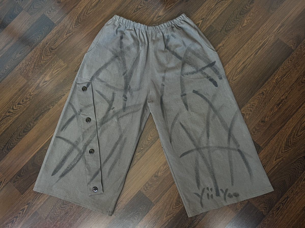 Other Yii Yoo Pants Gray Size XL Size 34" / US 12 / IT 48 - 13 Thumbnail