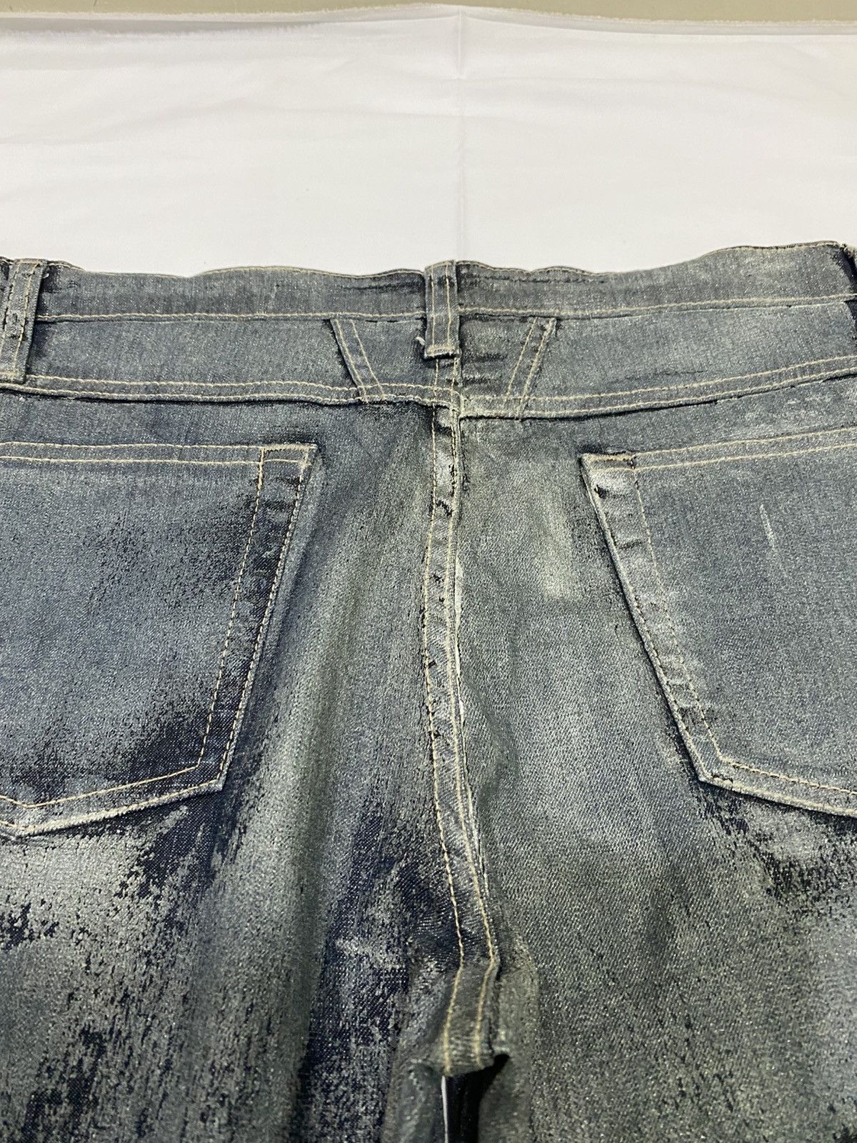 Marithe + Francois Girbaud Japanese brand X Marithe francois girbaud waxed jeans Size US 30 / EU 46 - 13 Thumbnail