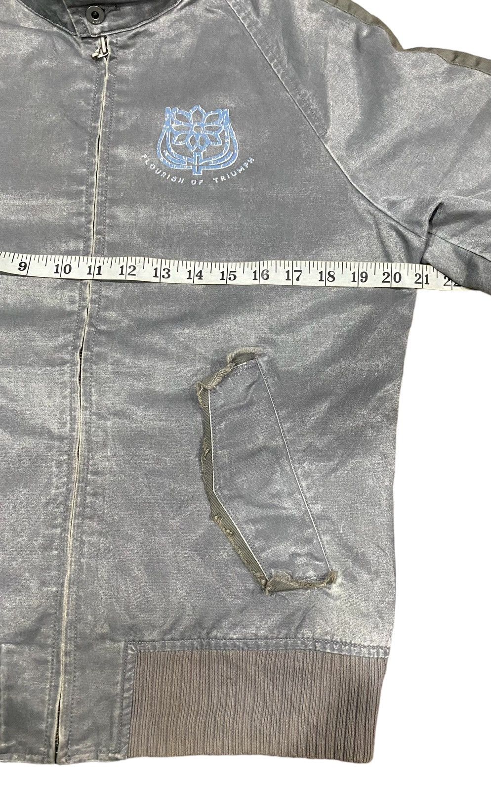 Diesel Rare 🔥 DIESEL Silver Light Zipper Jacket (M) Size US M / EU 48-50 / 2 - 20 Thumbnail