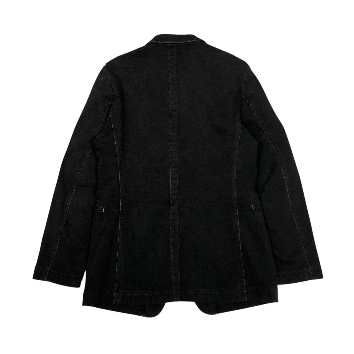 Yohji Yamamoto 🔥VINTAGE DENIM CHORE WORKER JACKET AAR YOHJI YAMAMOTO Size US M / EU 48-50 / 2 - 2 Thumbnail