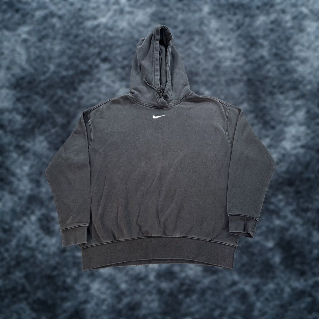 Nike Nike Hoodie Women Medium Center Swoosh Black Embroidered Swoosh DJ7668-010 Size M / US 6-8 / IT 42-44 - 1 Thumbnail