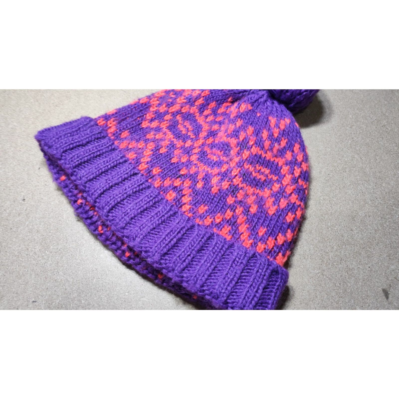 Helly Hansen Helly Hansen Womens Beanie Hat One Size Winter Thermal Striped Pom Knit Wool Acrylic Multicolor Hat Womens Size ONE SIZE - 5 Thumbnail