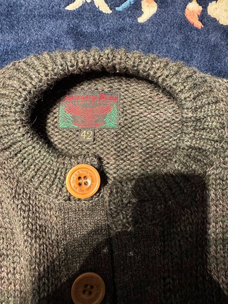 Freewheelers Freewheelers Wool sweater green Size US XS / EU 42 / 0 - 3 Thumbnail