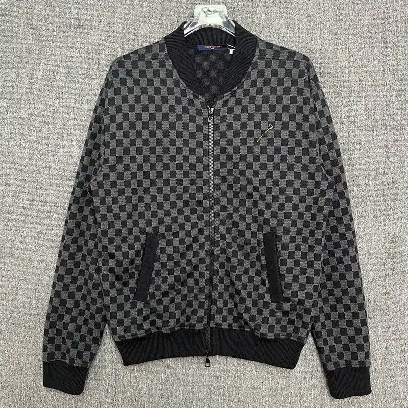 Louis Vuitton Louis Vuitton Gray Cotton Men's Jacket 0089 Size US L / EU 52-54 / 3 - 1 Thumbnail