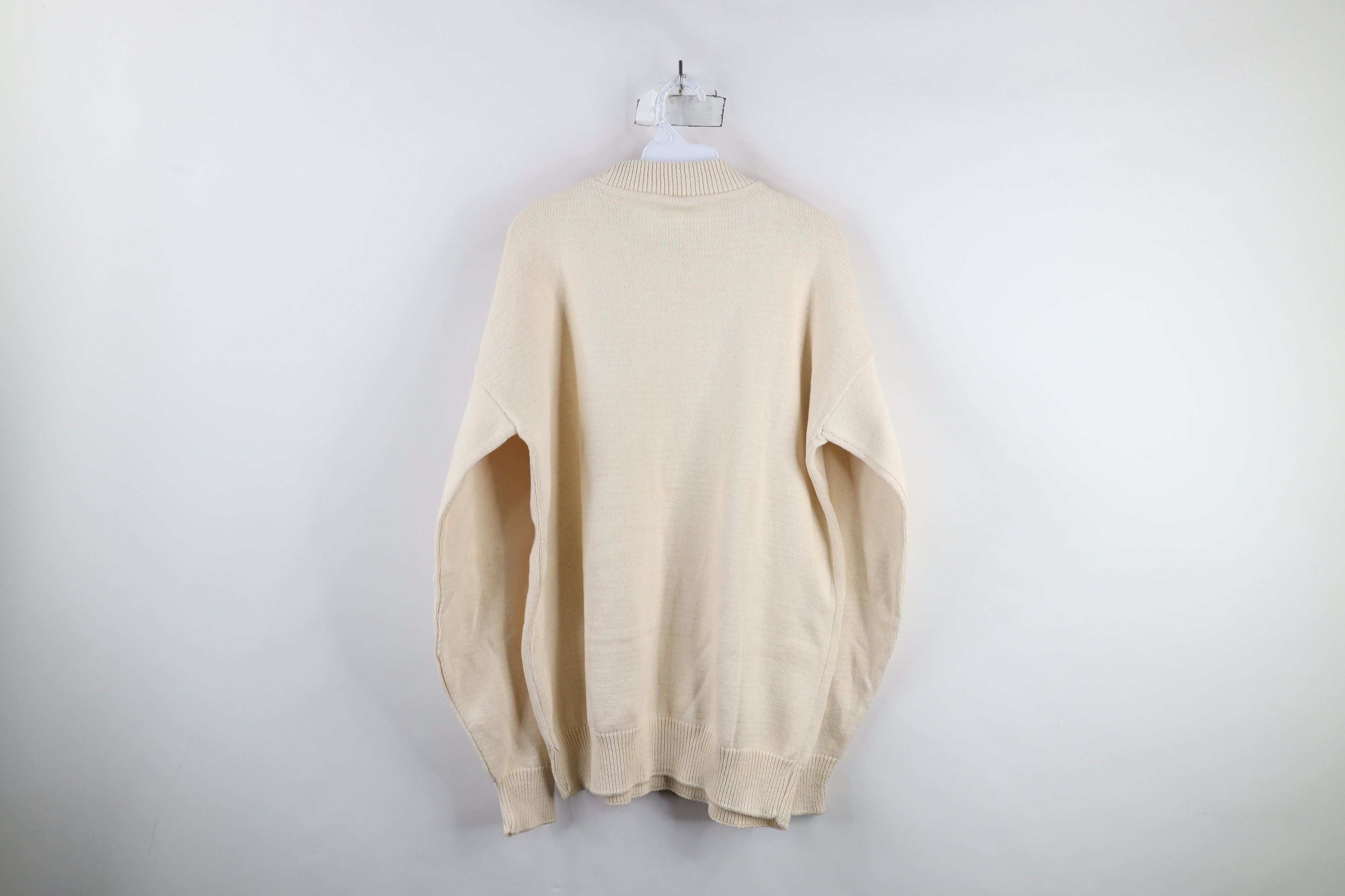 Vintage Vintage 90s Glenfiddich Distillery Scotch Knit Sweater USA Size US XL / EU 56 / 4 - 7 Thumbnail