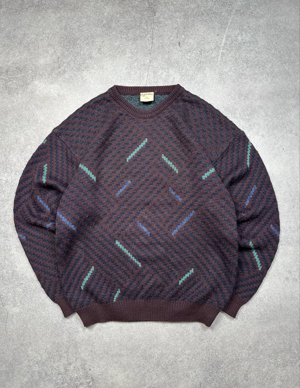 Polo Ralph Lauren Vintage Wool Blend Knit Sweater, Size L – Classic Cozy Style Size US L / EU 52-54 / 3 - 1 Thumbnail