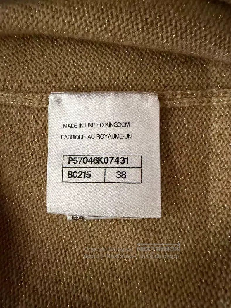Chanel Chanel High-end handicraft workshop series gold thread ble Size 25" / US 0 / IT 36 - 4 Thumbnail
