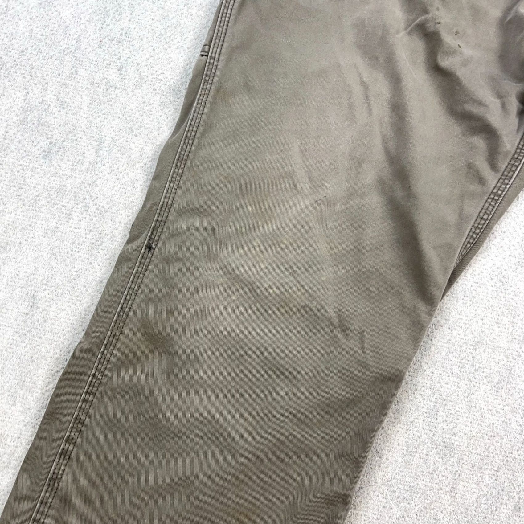 Carhartt VINTAGE Carhartt Pants Men 40x28 Carpenter Gray Twill Baggy Faded Distressed Relaxed Size US 40 / EU 56 - 7 Thumbnail