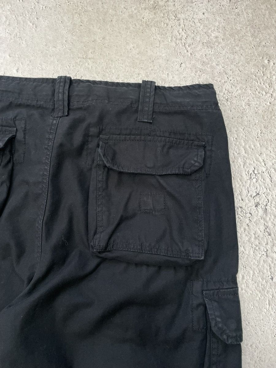 Junya Watanabe Y2K rare baggy multipocket diesel style cargo pants black Size US 35 - 10 Thumbnail