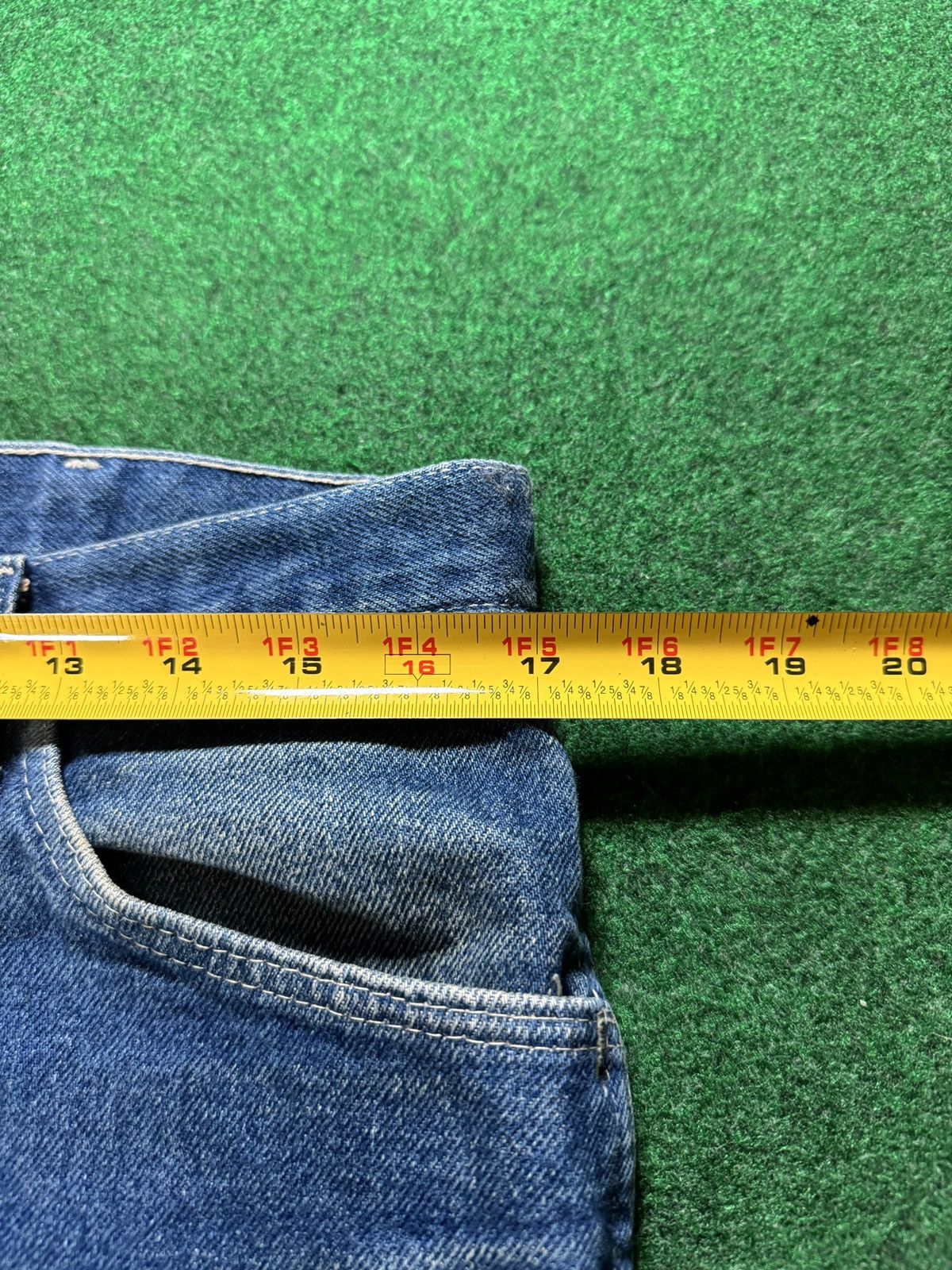 Vintage × Wrangler Vintage 80s Maverick Denim Regular Fit Wrangler Jeans Size US 34 / EU 50 - 5 Thumbnail