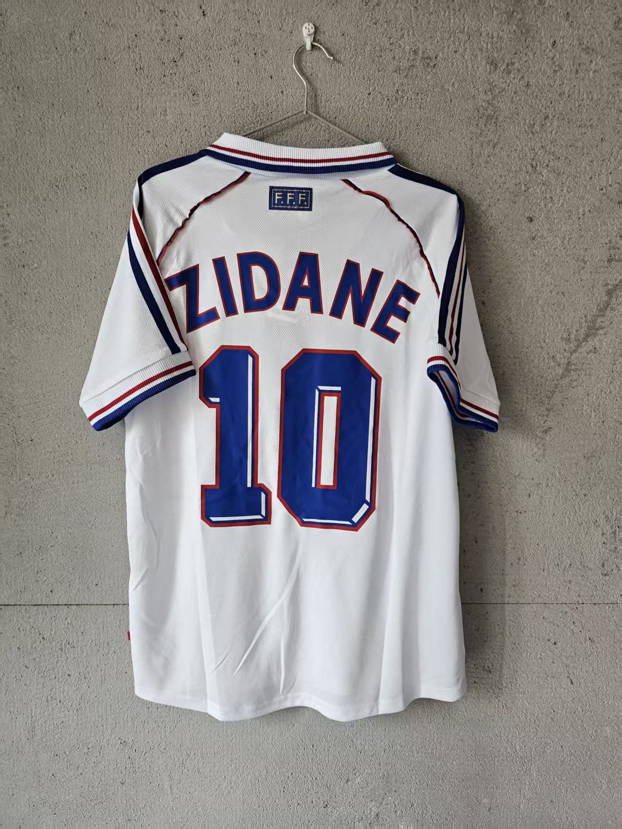 Other 1998 France #10 Zidane Jersey White Size US S / EU 44-46 / 1 - 2 Thumbnail