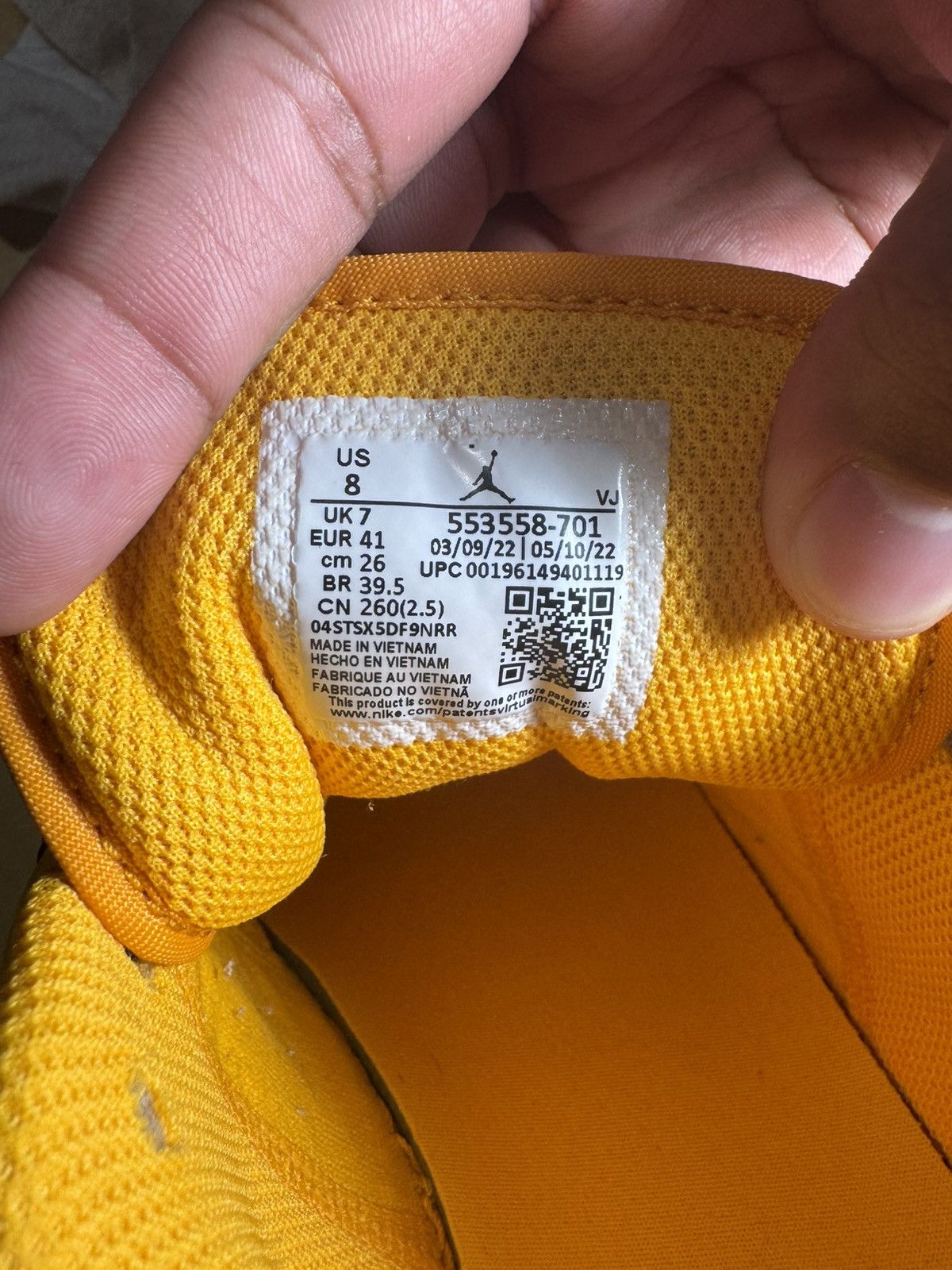 Jordan Brand × Nike Air Jordan Low Taxi White Size US 8 / EU 41 - 6 Thumbnail